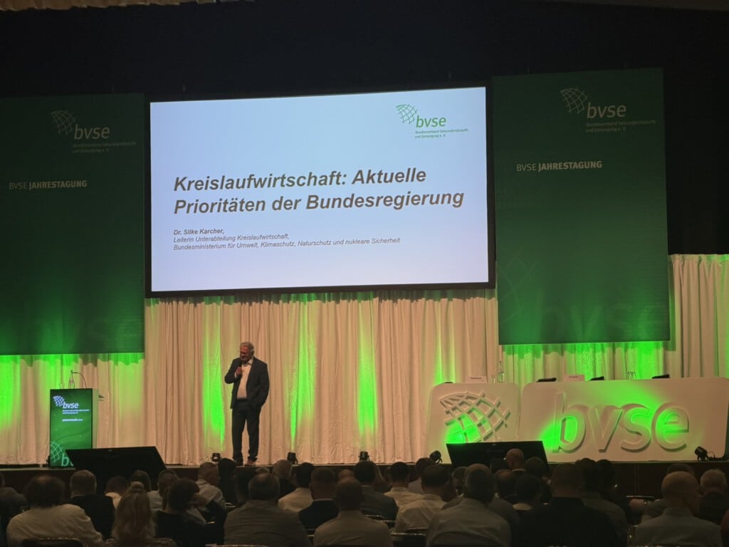 bvse-Jahrestagung 2026 Foto von der Bühne